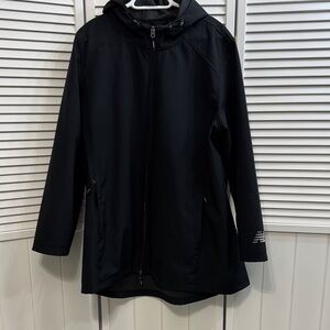 Black Hooded Jacket